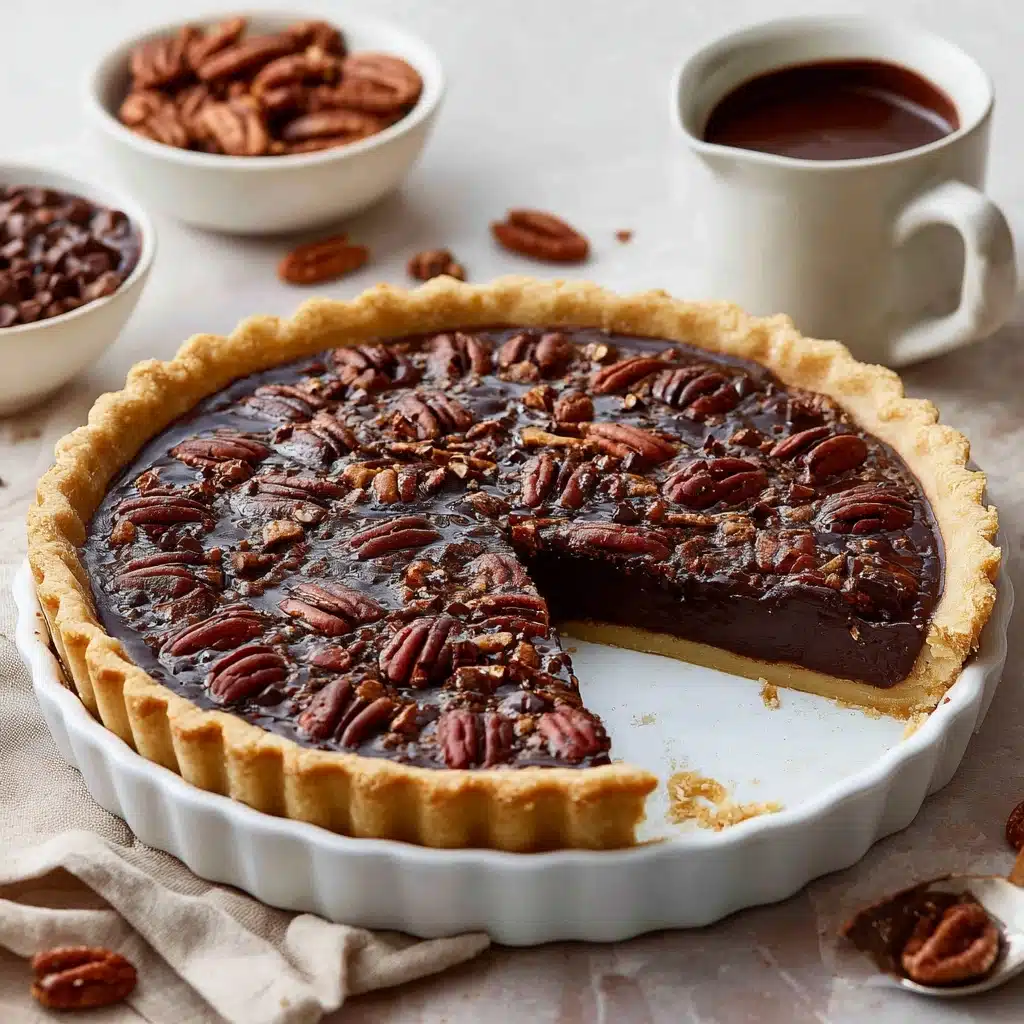 Chocolate Pecan Pie Recipe - Recipe Image