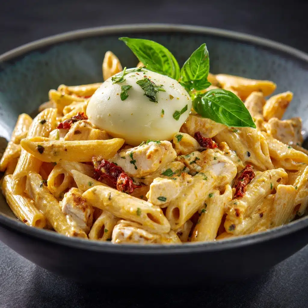 Cheesy Chicken Pasta Recipe - Recipe Image
