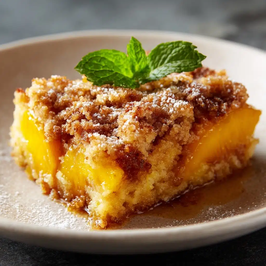 Peach Dump Cake Recipe - Recipe Image