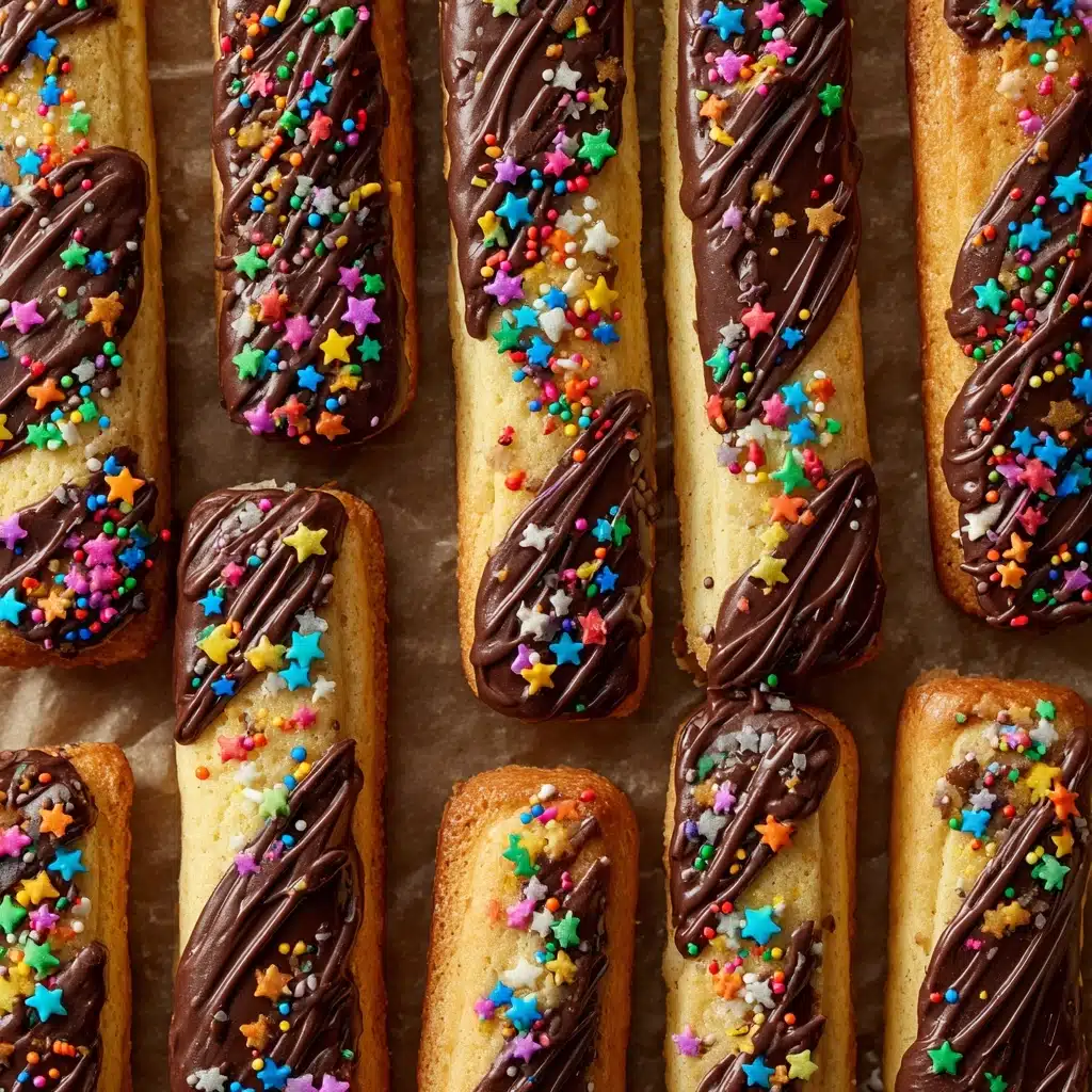 Pocky Christmas Trees Recipe - Recipe Image