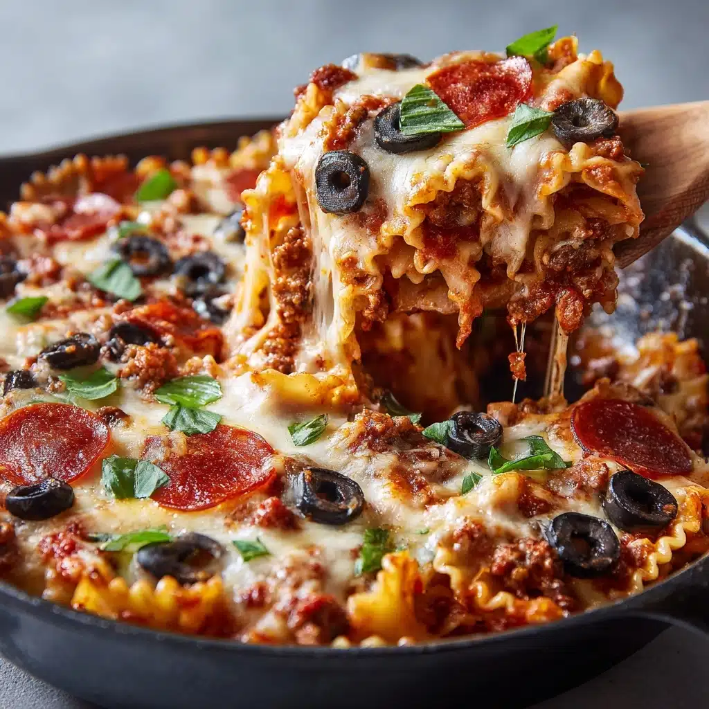 Pizza Casserole Recipe - Recipe Image