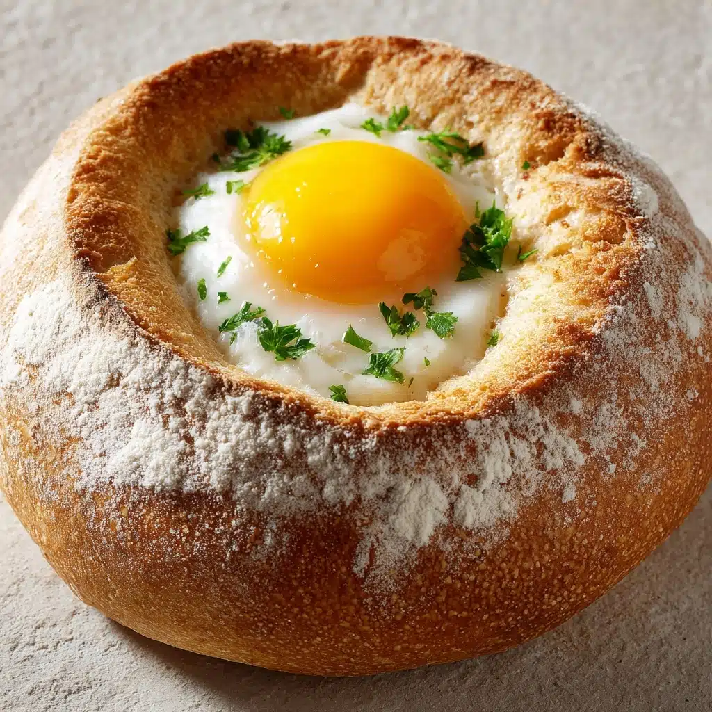 Breakfast Bagel: Egg in the Hole Recipe - Recipe Image