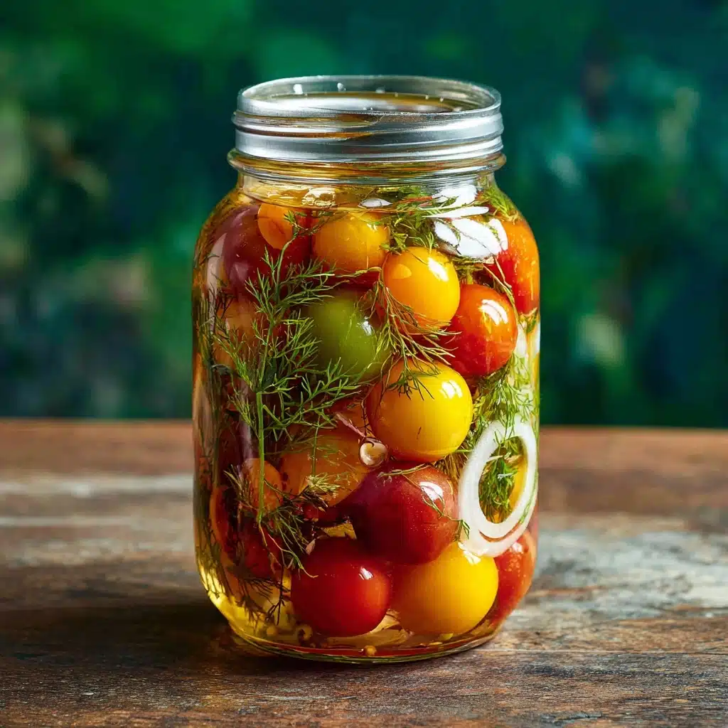 Pickled Cherry Tomatoes Recipe - Recipe Image