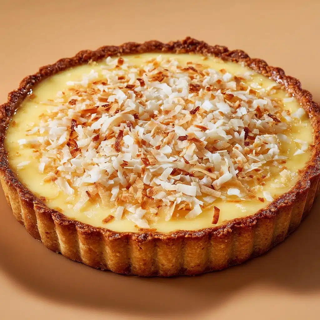 French Coconut Pie Recipe - Recipe Image