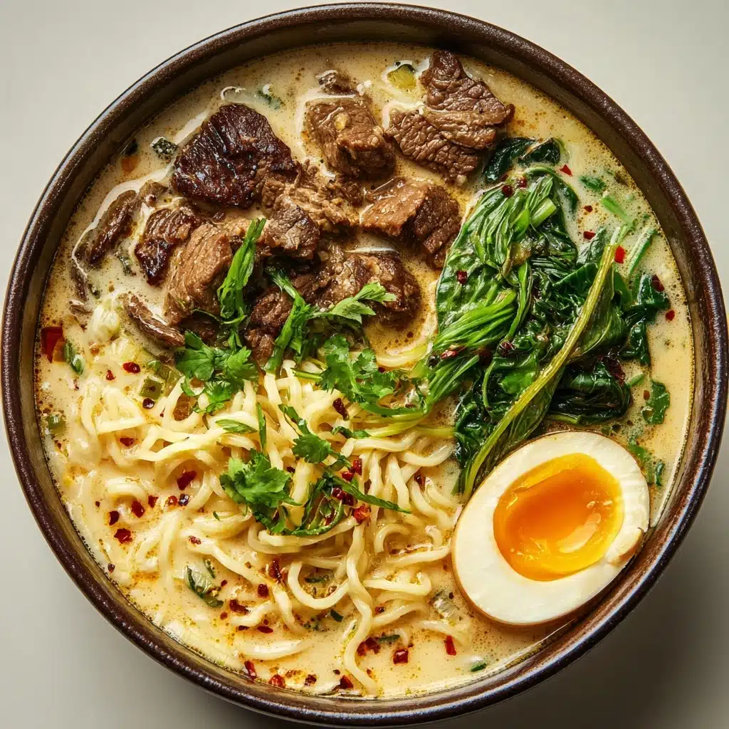 Spicy Coconut Curry Ramen Recipe - Recipe Image