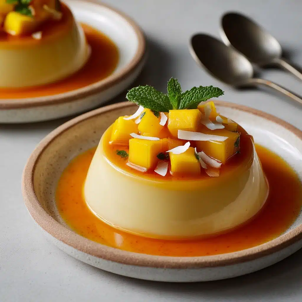 Mango Pudding Recipe - Recipe Image