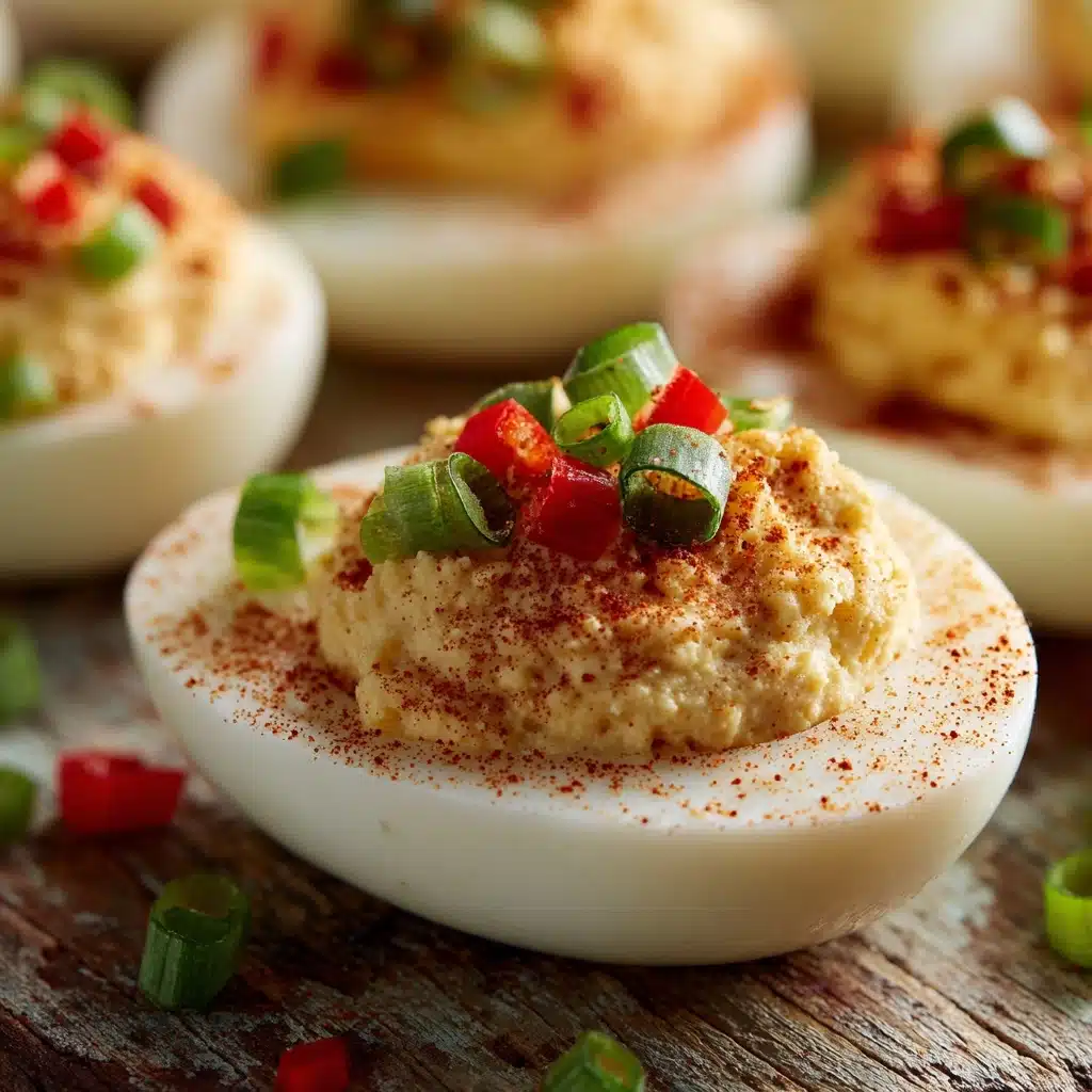 Tuna Stuffed Deviled Eggs Recipe - Recipe Image