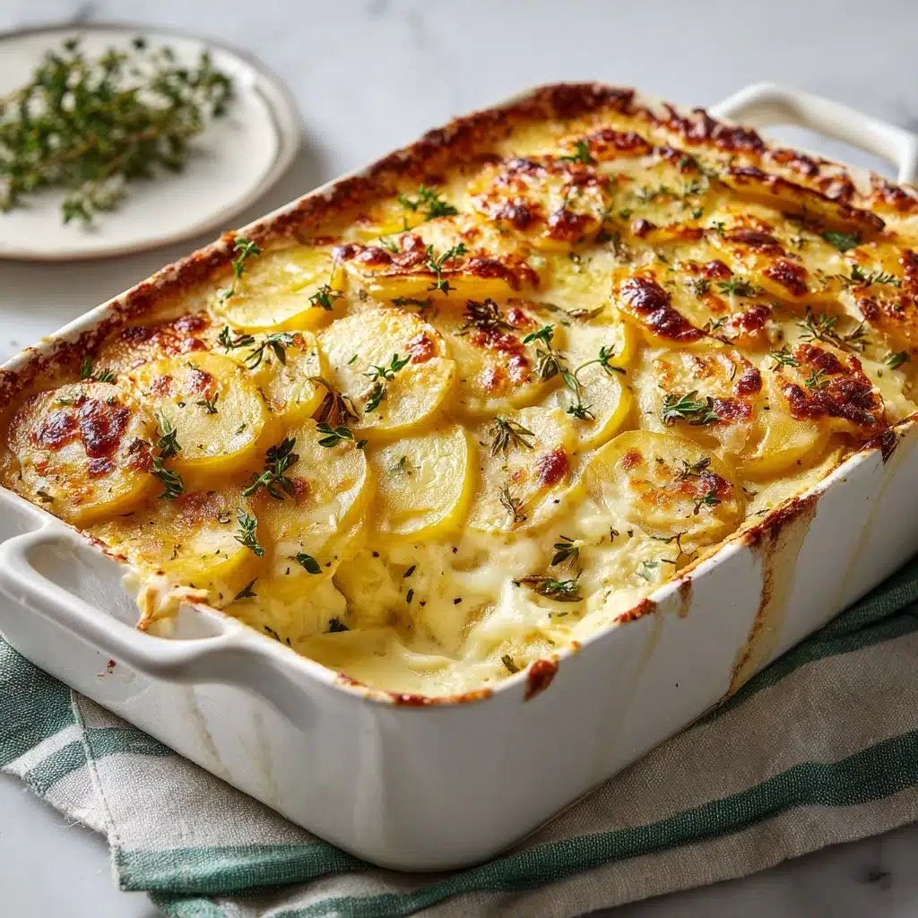 Cheesy Scalloped Potatoes Recipe - Recipe Image