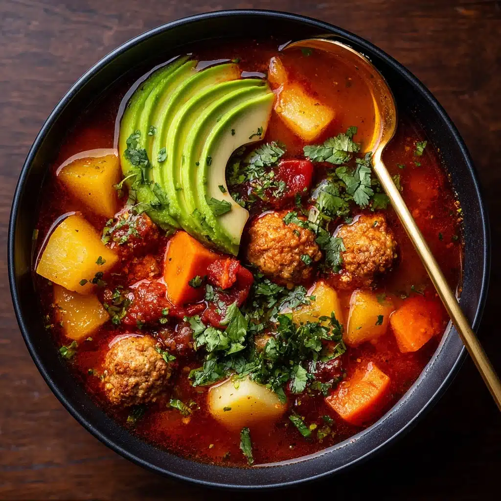 Mexican Meatball Soup Recipe - Recipe Image
