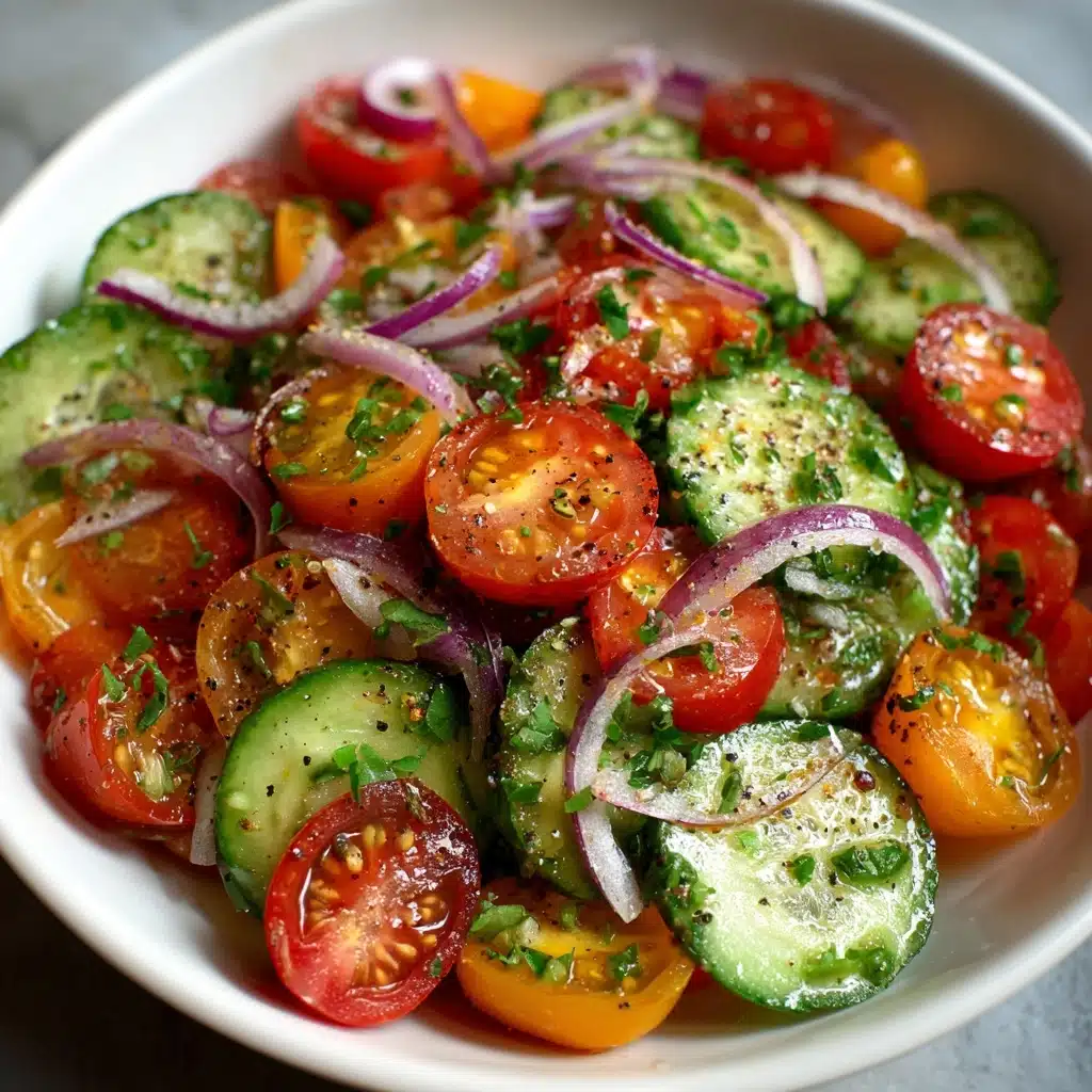 Cucumber Tomato Salad Recipe - Recipe Image