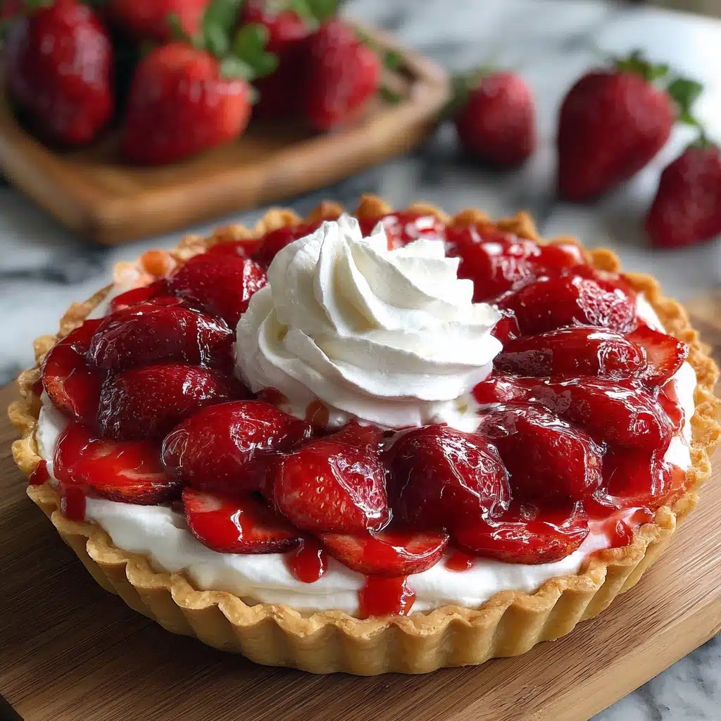 Strawberry Cheesecake Pie Recipe - Recipe Image