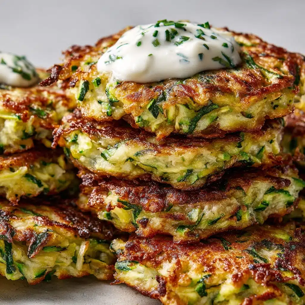 Zucchini Fritters: Crispy, Tender, and Delicious Recipe - Recipe Image