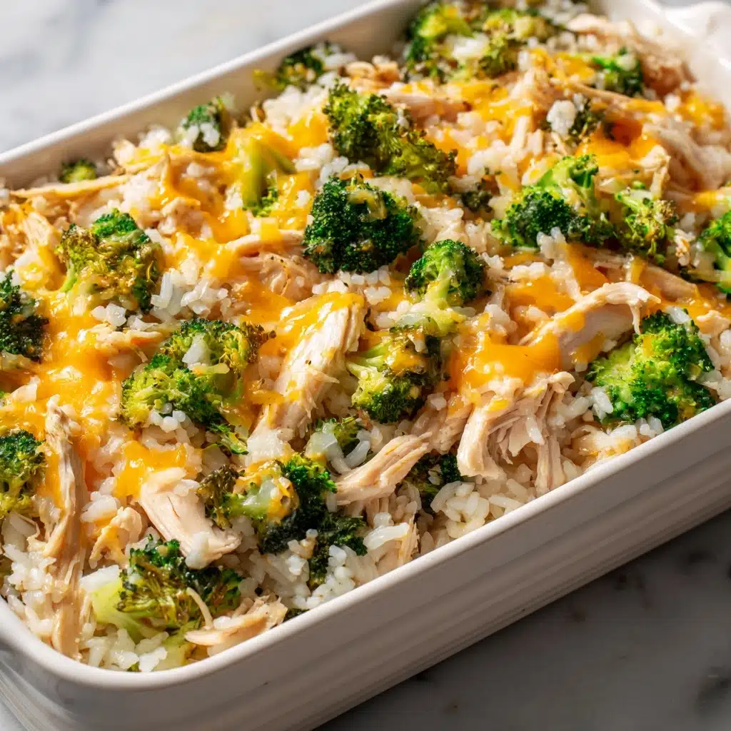 Broccoli, Rice, Cheese, and Chicken Casserole Recipe - Recipe Image