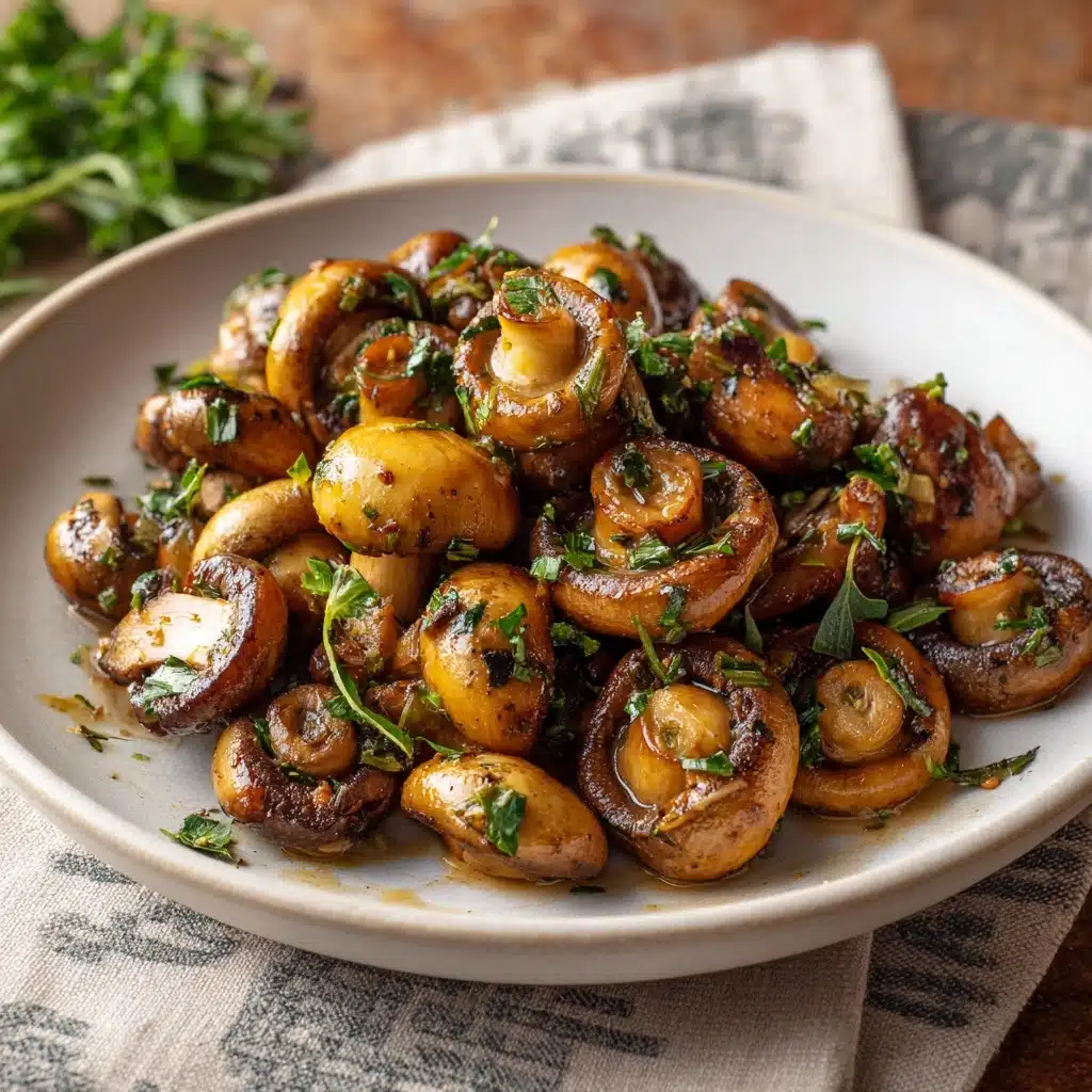 Air Fryer Mushrooms Recipe - Recipe Image