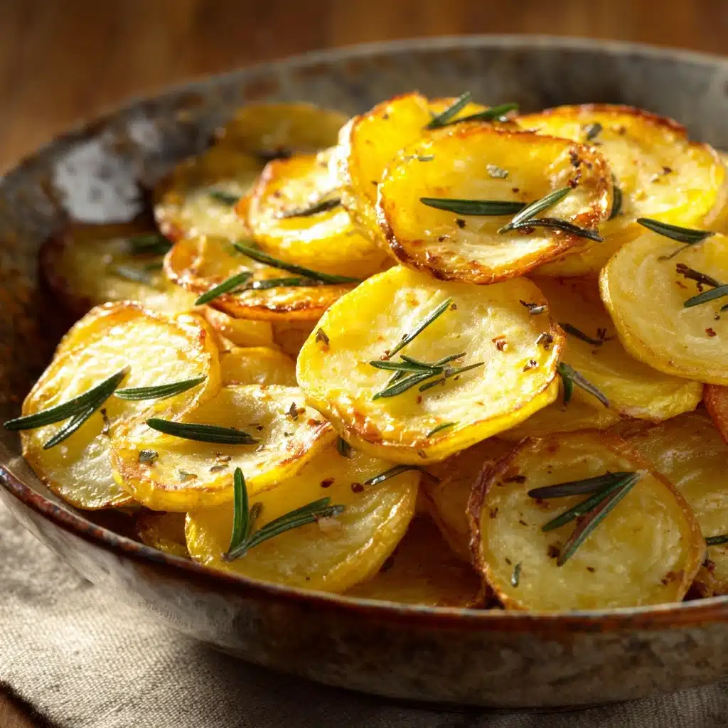 April Bloomfield’s Rosemary Straw Potatoes with Lemon Salt Recipe - Recipe Image