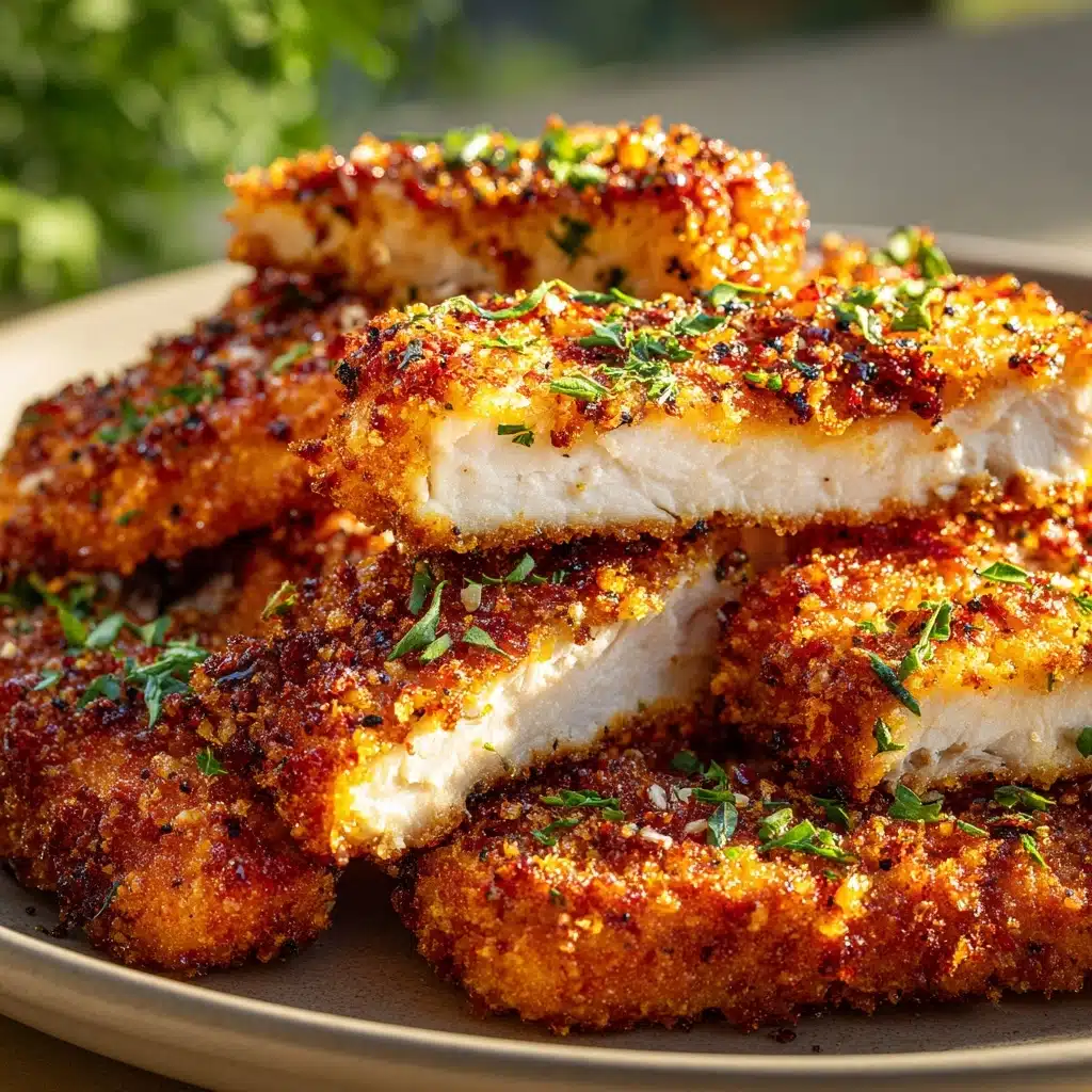 Garlic Parmesan Chicken Tenders Recipe - Recipe Image