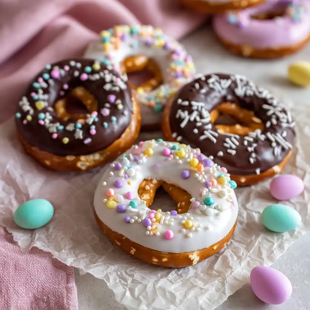 Best Chocolate Covered Pretzels for Easter Recipe - Recipe Image