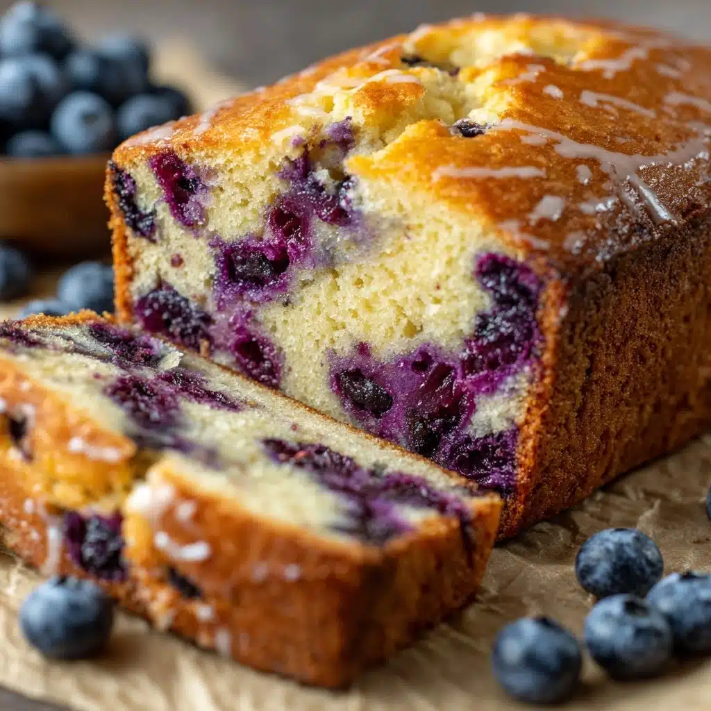 Blueberry Cream Cheese Bread Recipe - Recipe Image