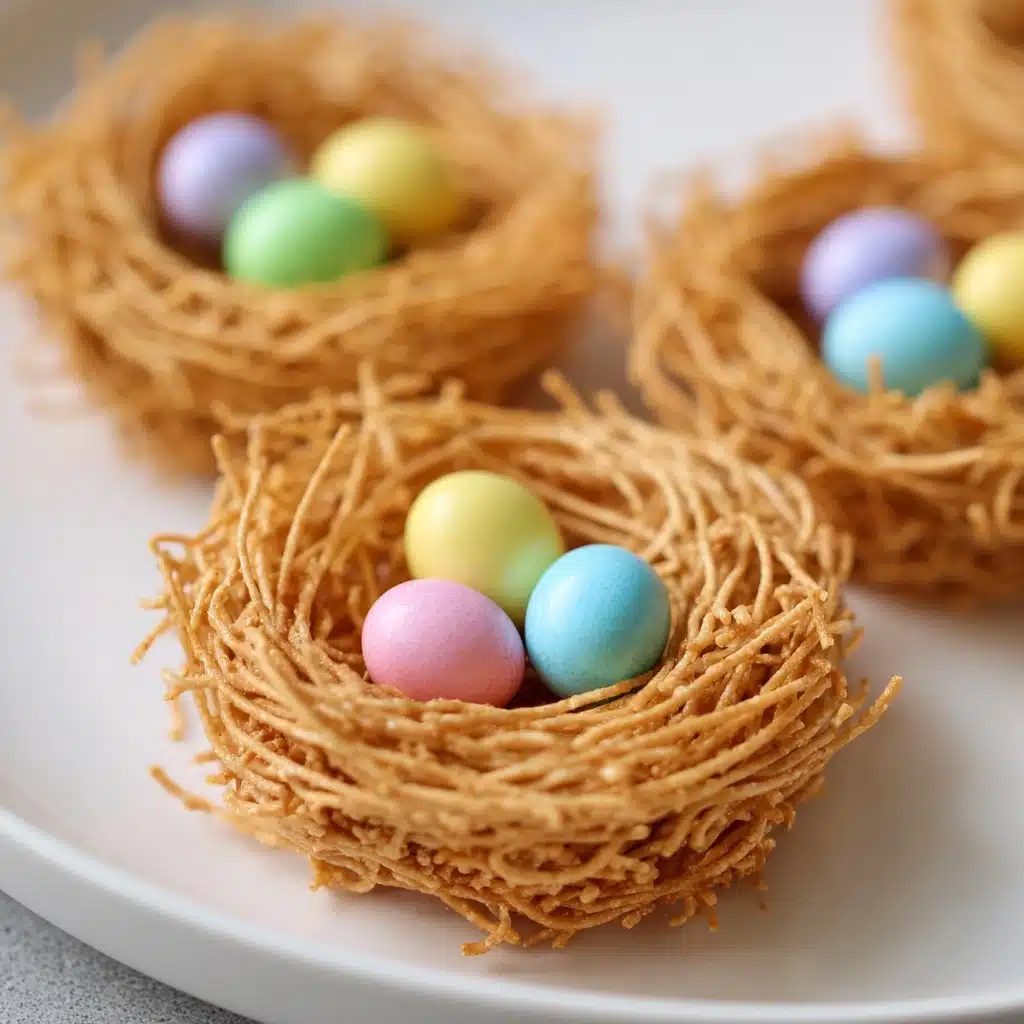 Easter Tumbleweed Candies Recipe - Recipe Image
