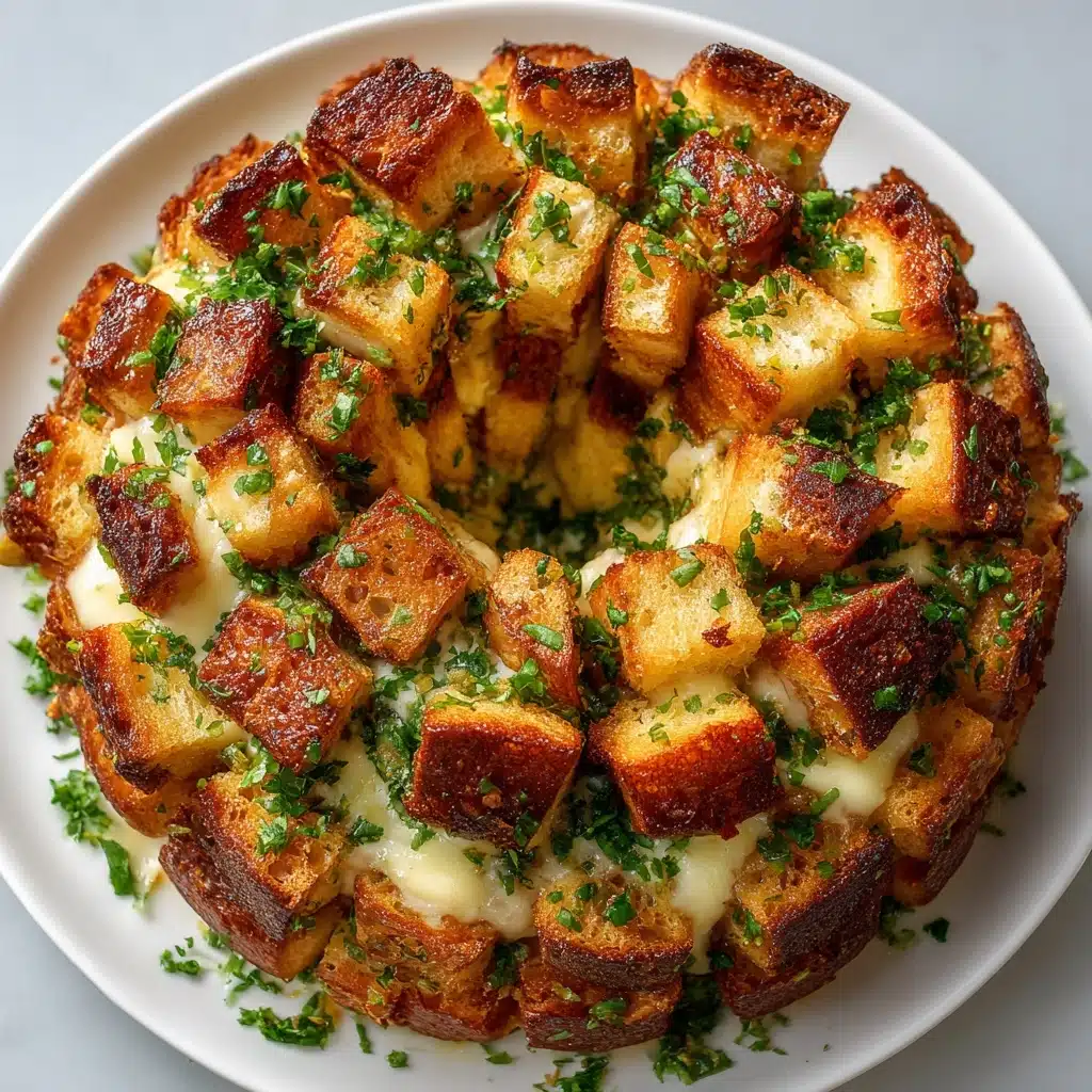 Chicken Alfredo Monkey Bread Recipe - Recipe Image