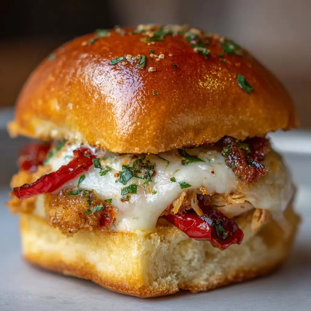 Kentucky Hot Brown Sliders Recipe - Recipe Image