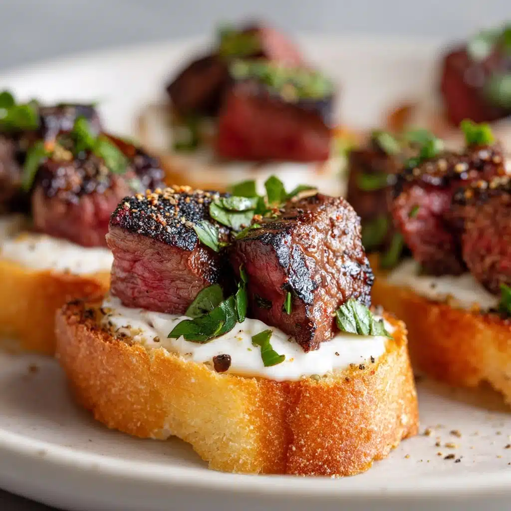 Steak Crostini Recipe - Recipe Image