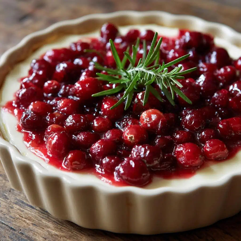 Baked Cream Cheese Cranberry Dip Recipe - Recipe Image