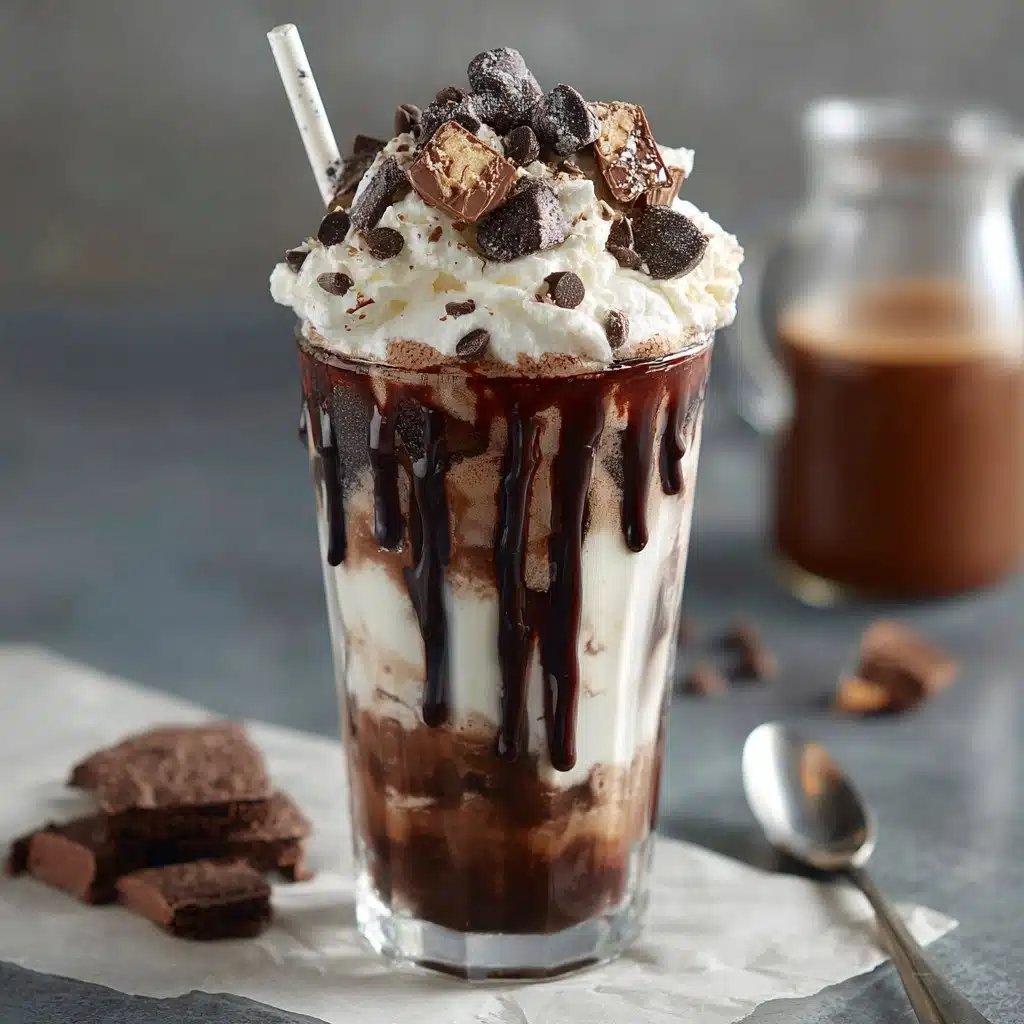 Brownie Milkshake Recipe - Recipe Image