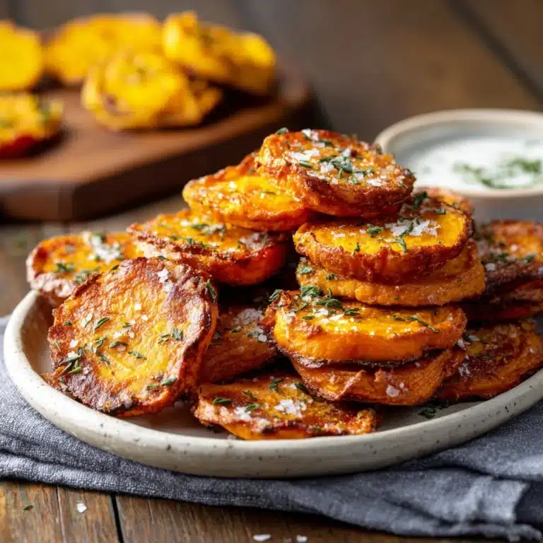 Crispy Smashed Sweet Potatoes Recipe