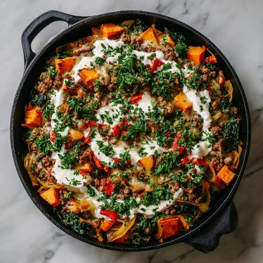 Ground Turkey Sweet Potato Skillet Recipe - Recipe Image