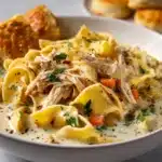 Creamy White Chicken Lasagna Soup Recipe
