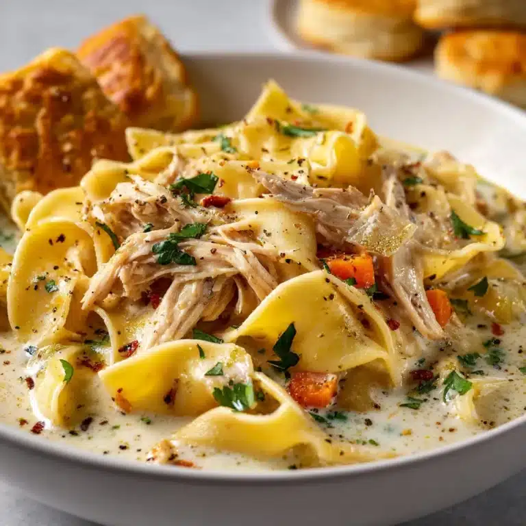 Creamy White Chicken Lasagna Soup Recipe