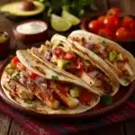 Grilled Chicken Tacos with Spiced Mayo and Avocado Salsa Recipe