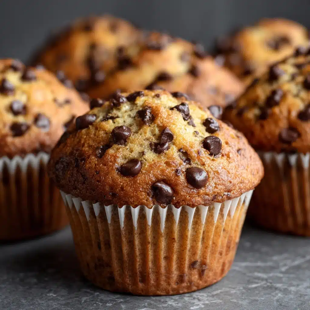 Chocolate Chip Peanut Butter Muffins Recipe