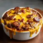 Fully Loaded Classic Chili Cheese Dog Casserole Recipe