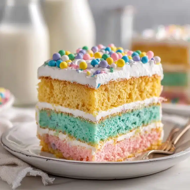 Easy Pastel Easter Cake Recipe