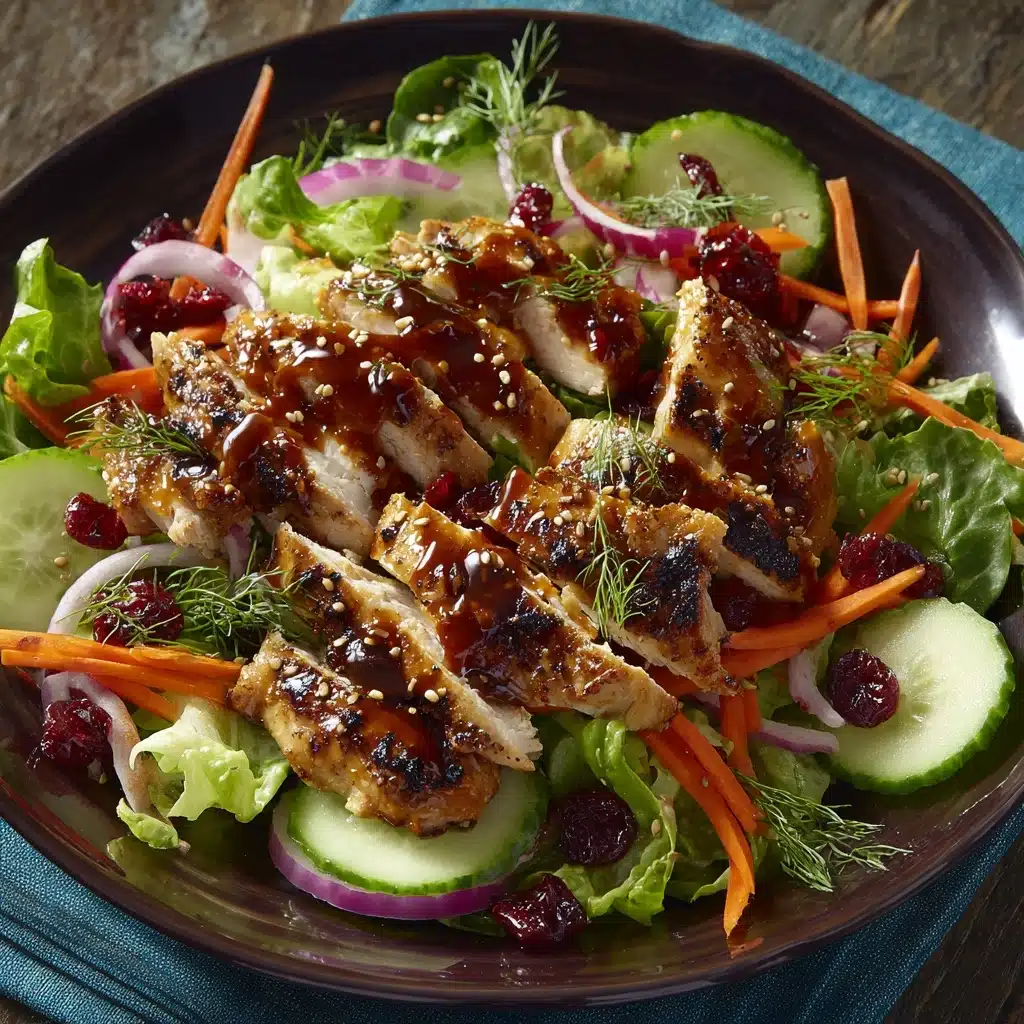 Asian Chicken Cranberry Salad Recipe - Recipe Image