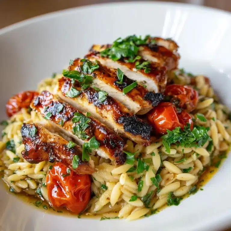 Tuscan-Style Chicken Orzo Recipe