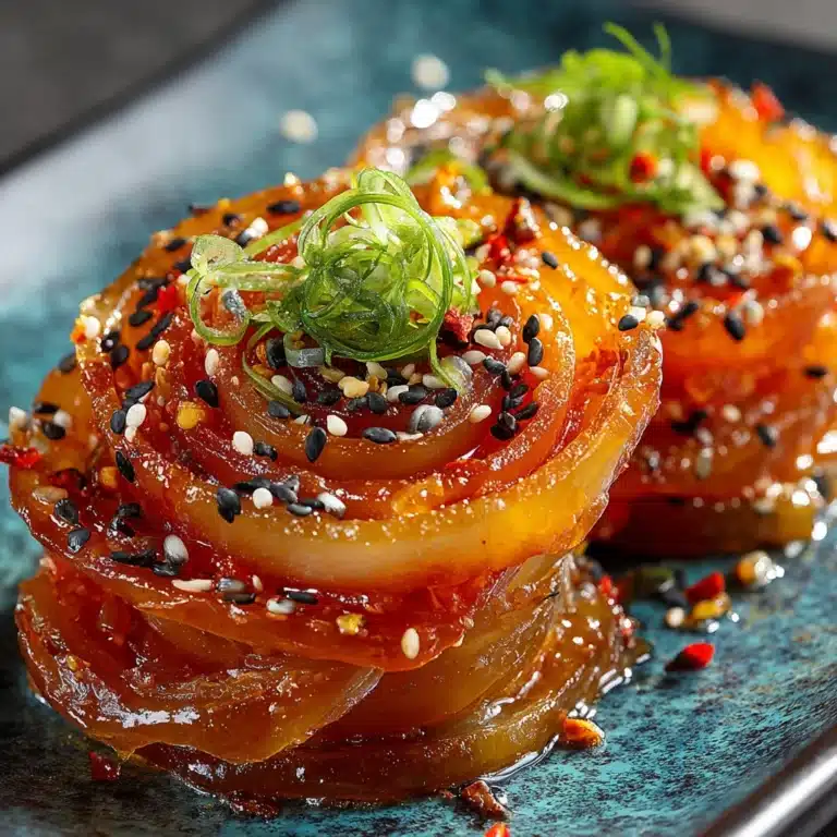 Cheesy Gochujang & Spring Onion Swirls Recipe