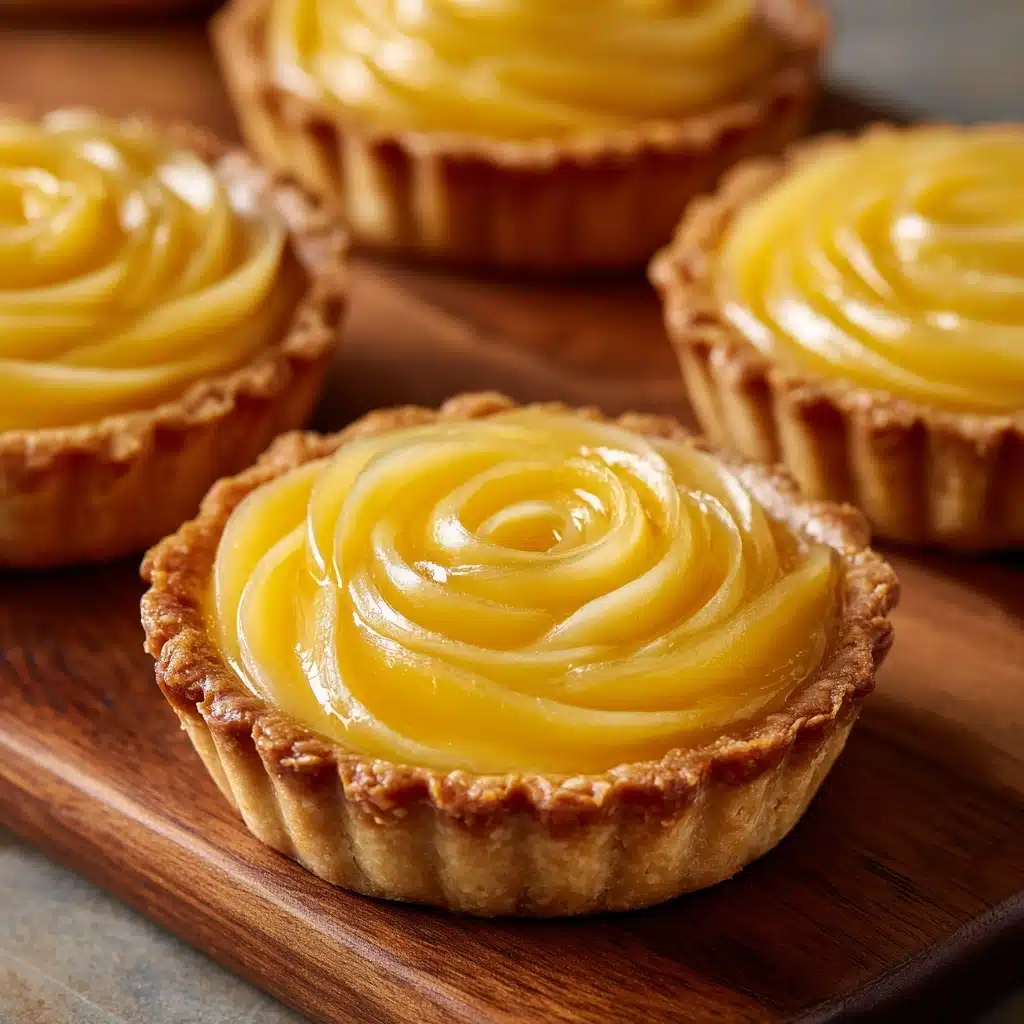 Baby Lemon Impossible Pies Recipe - Recipe Image
