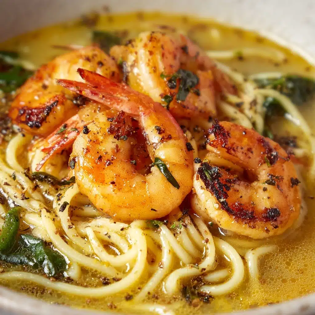 Thai Shrimp Coconut Noodle Soup Recipe - Recipe Image