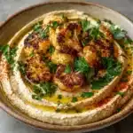 Crispy Roasted Cauliflower Hummus Recipe