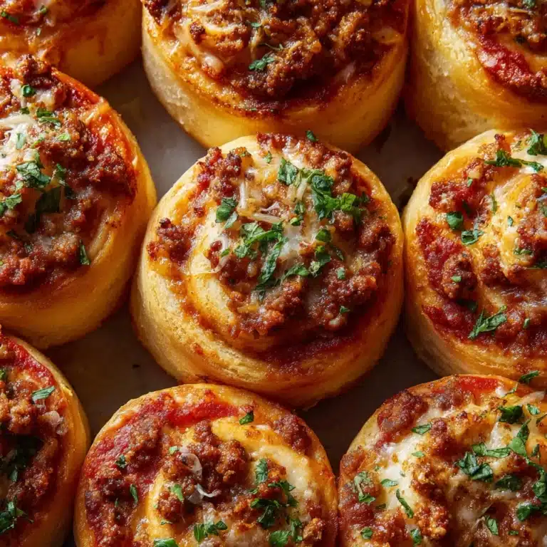 Italian Sausage Pizza Rolls Recipe