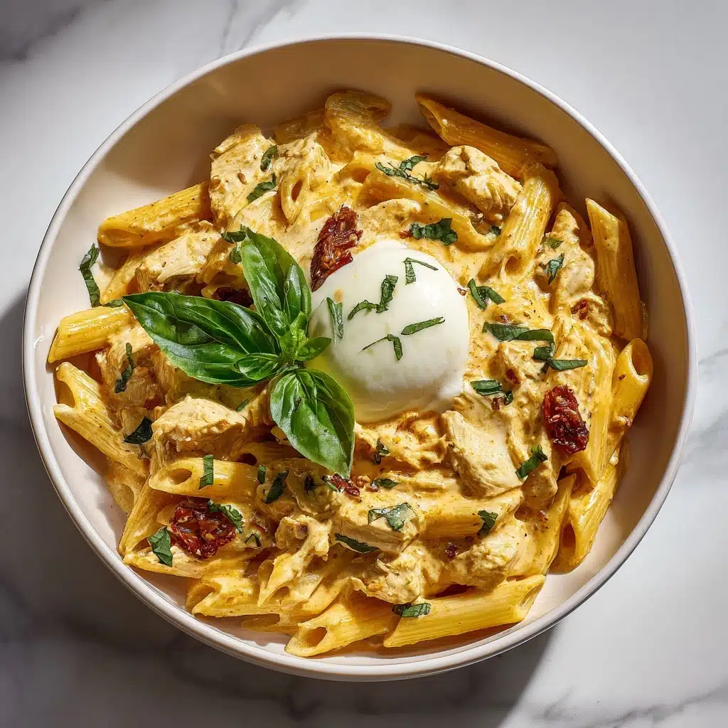 Cheesy Chicken Pasta Recipe - Recipe Image