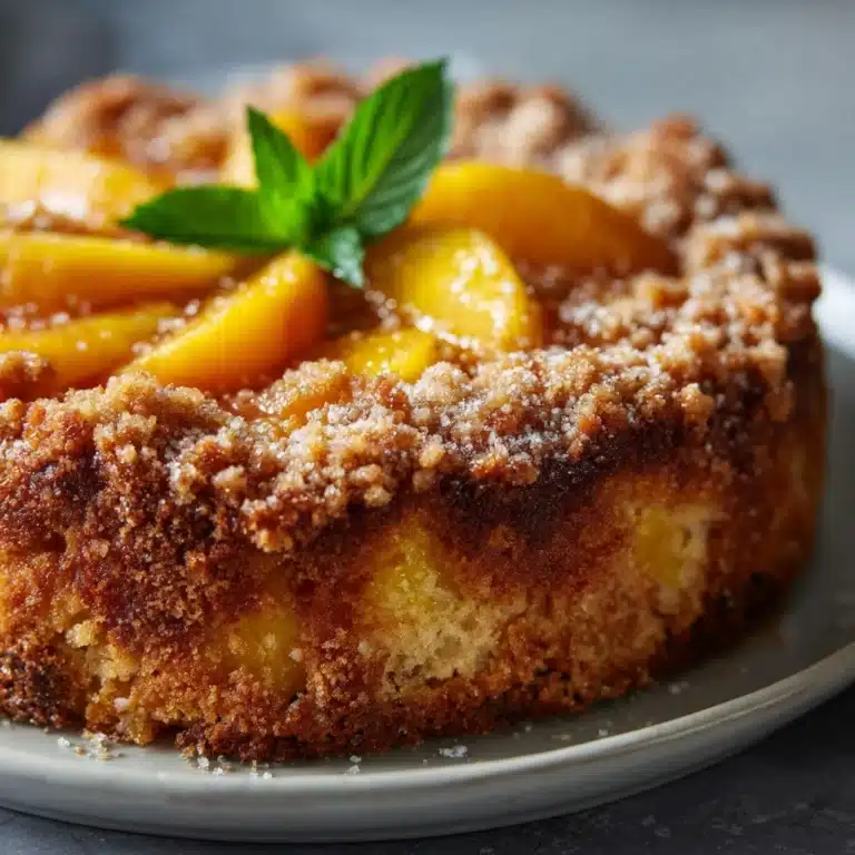 Peach Dump Cake Recipe