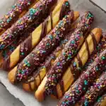 Pocky Christmas Trees Recipe