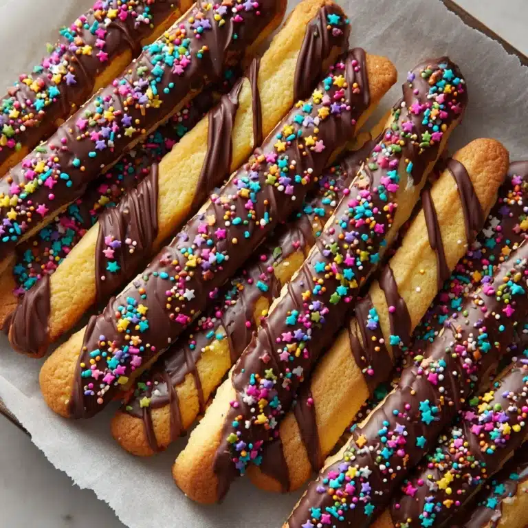 Pocky Christmas Trees Recipe