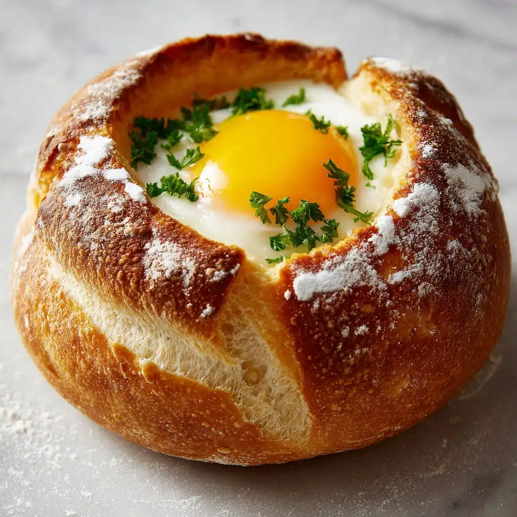 Breakfast Bagel: Egg in the Hole Recipe - Recipe Image