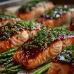 Balsamic Glazed Salmon with Asparagus Recipe