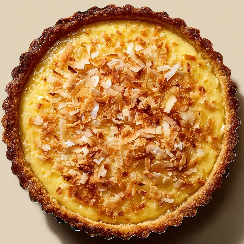 French Coconut Pie Recipe